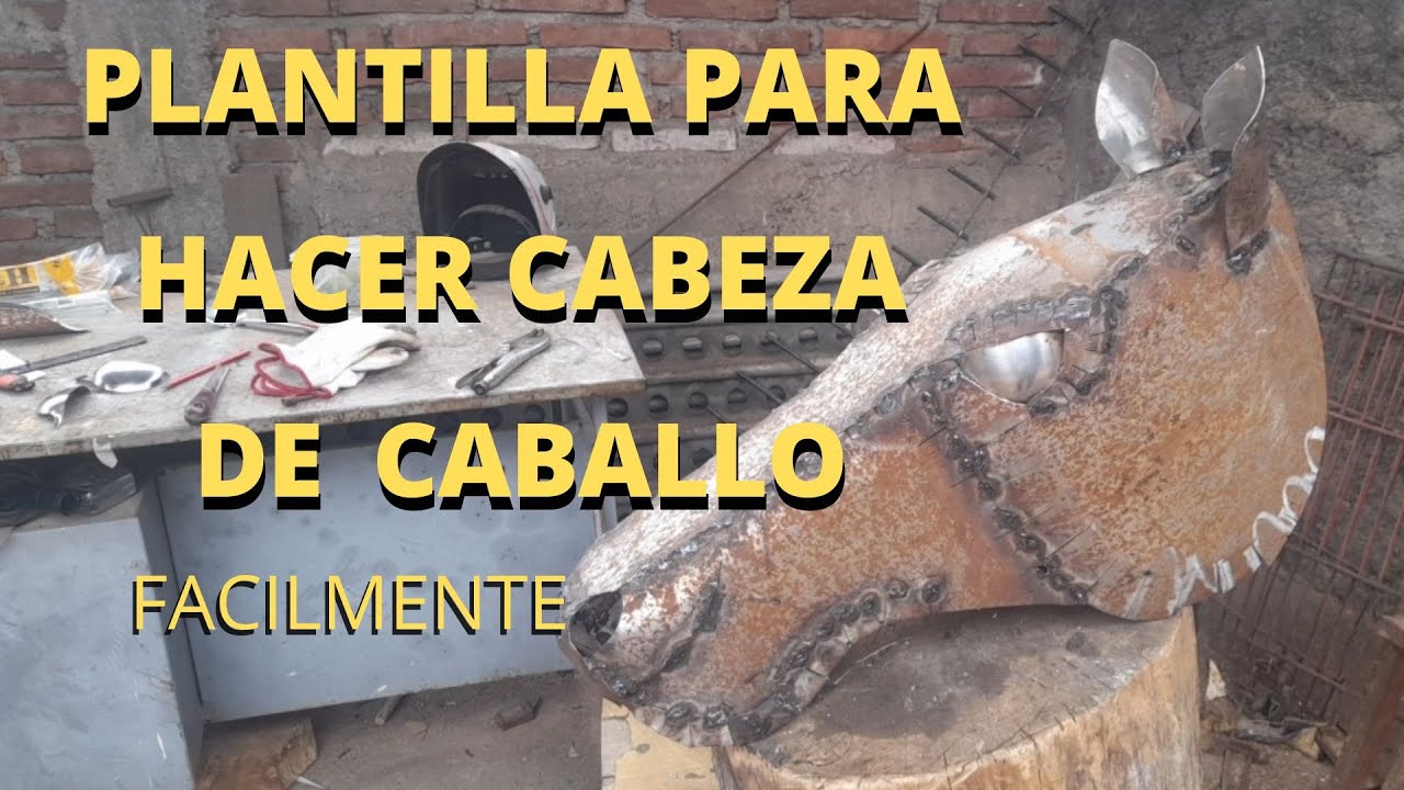 plantilla para hacer cabeza de caballo harto harte pedro amarillo