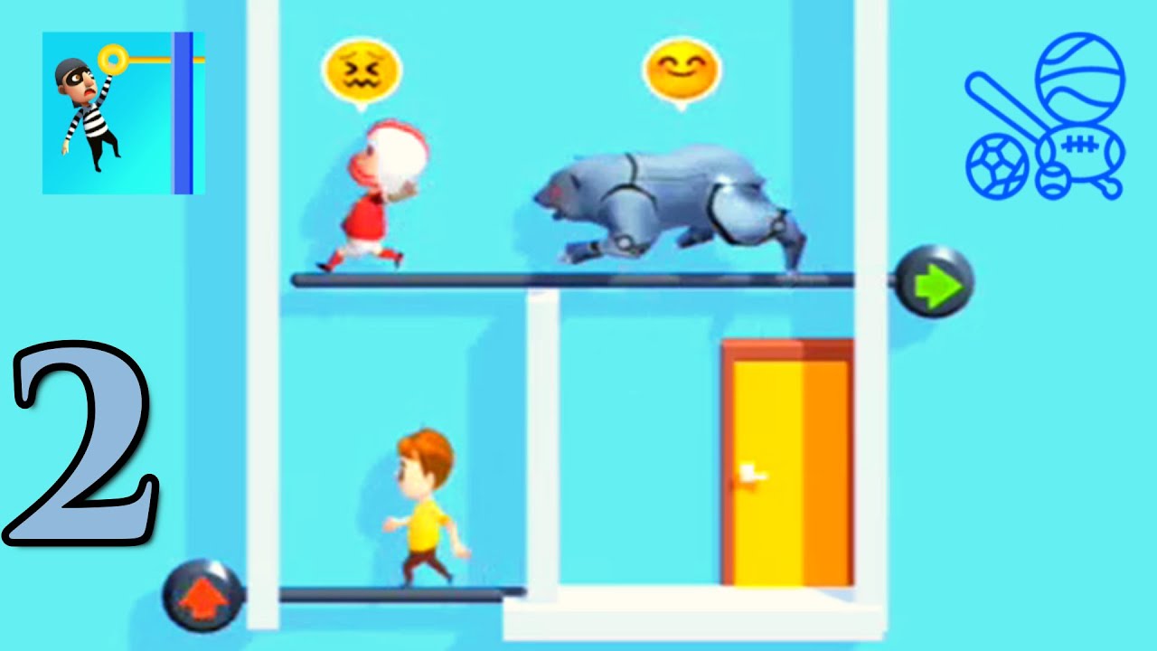 Pin Pull (by Gamejam) Pin Rescue Gameplay Walkthrough 2