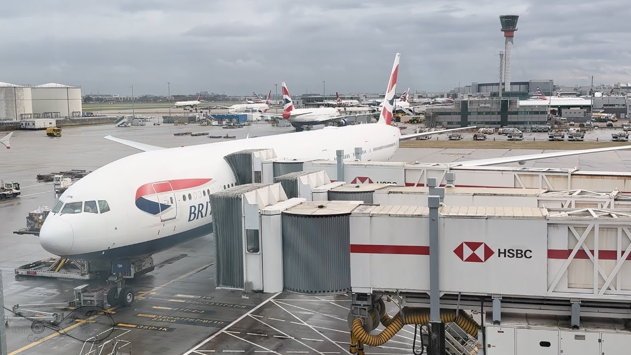 British Airways Boeing 777-300(ER)! | London Heathrow - New York JFK  | Full Flight! *4K* Economy!