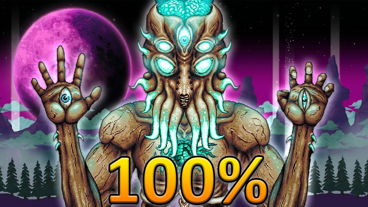 Dohrál Jsem 100% Terraria