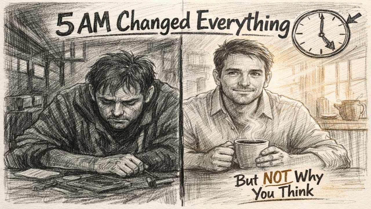 The Power of 5 AM | How Waking Up Early Changed a Poor Man's Destiny Forever
