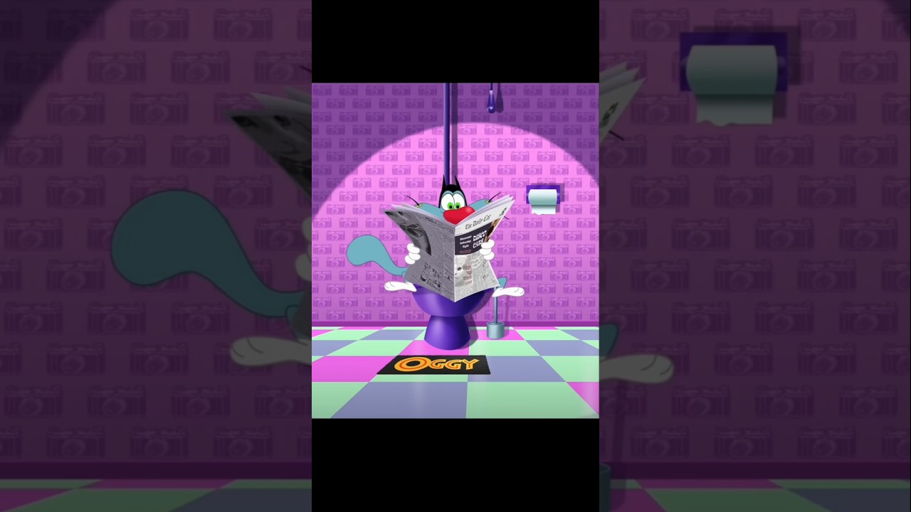 Why are Oggy and the cockroaches together? 🤔