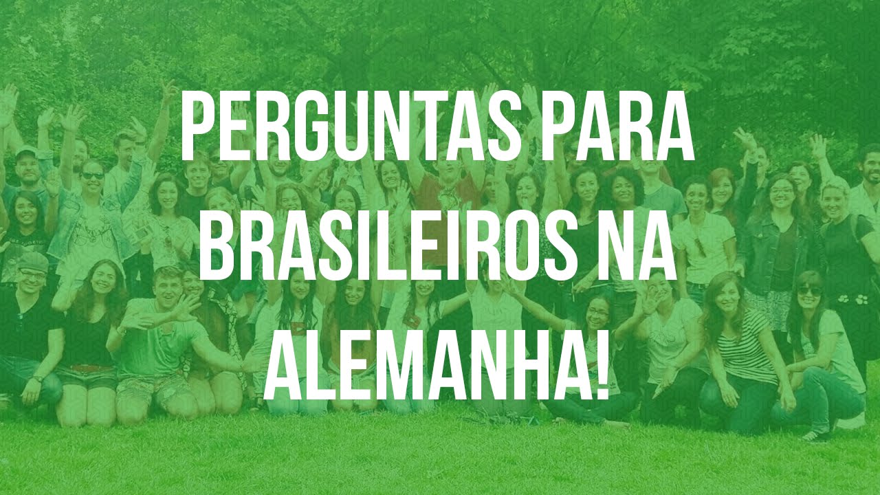 🇩🇪 Brasileiros na Alemanha respondem perguntas malucas | Alemanizando Pergunta