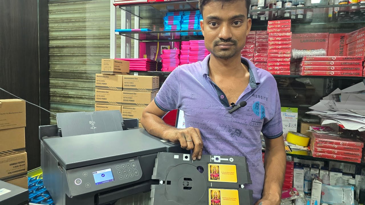Epson L8050 VS Epson L8100 pvc card printer passport size photo Waterproof Printing #EpsonL8050L8100