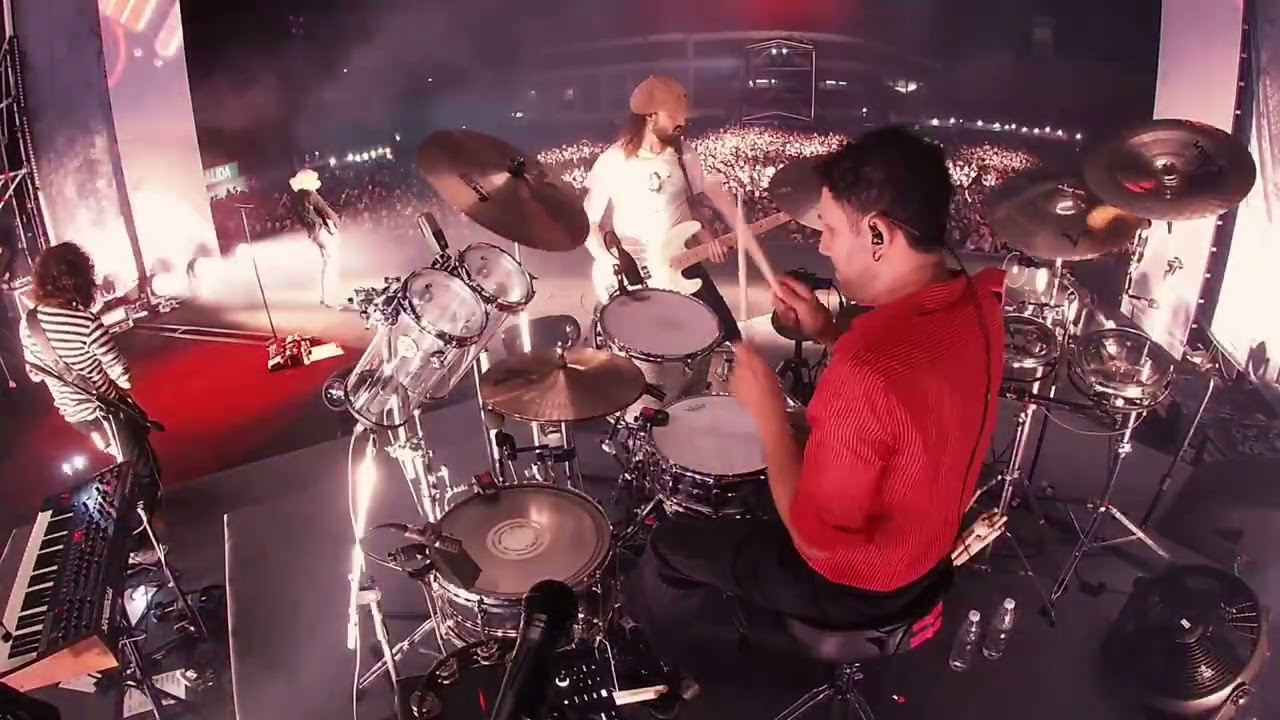 Marilina Bertoldi / Sexo con modelos / Estadio Malvinas Argentinas/ Drum cam Manu Fernandez
