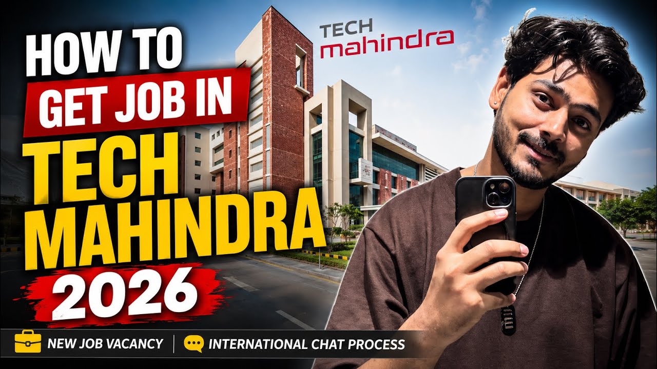 New job vacancy in Tech mahindra 2026 | International chat process 