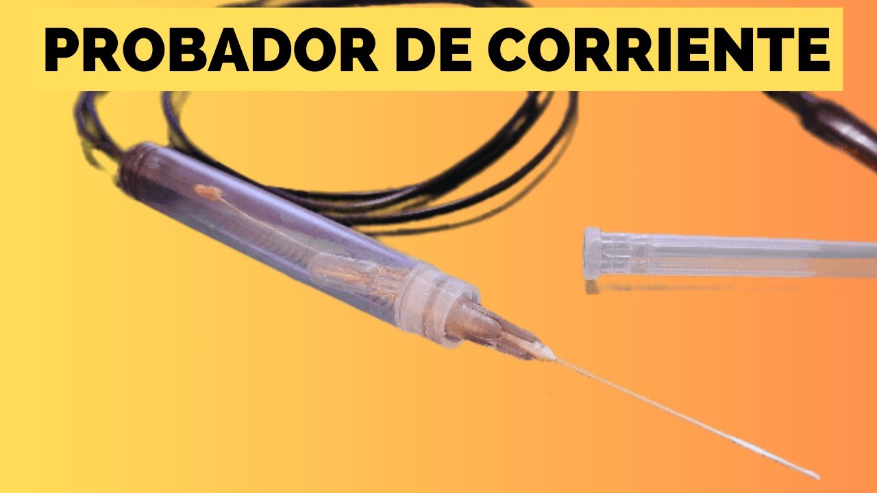Cómo hacer un probador de corriente casero (Y estético)