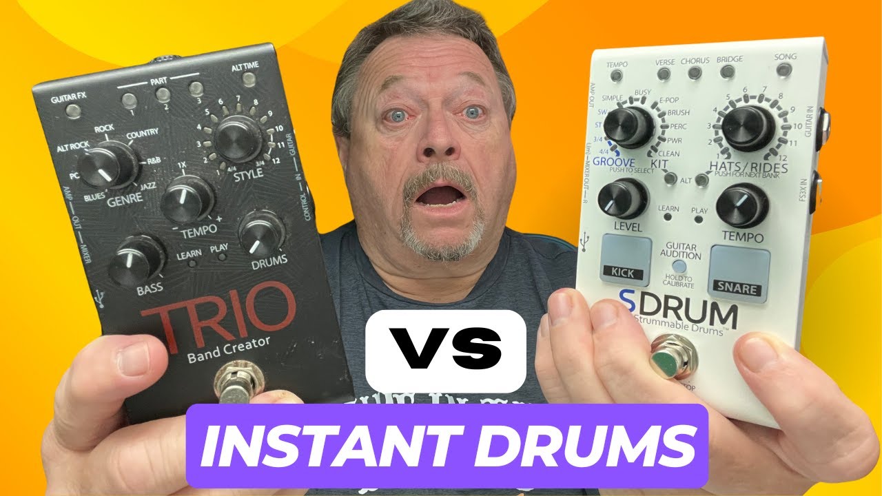 Обзор создателя группы DigiTech SDRUM VS Digitech Trio 2025 года