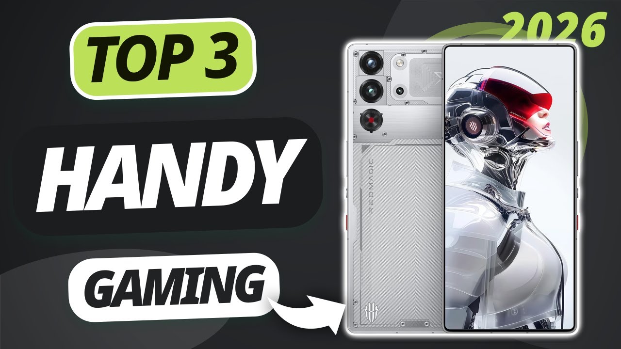 Das beste GAMING SMARTPHONE 2026 | TOP 3 Gaming Handys im Vergleich