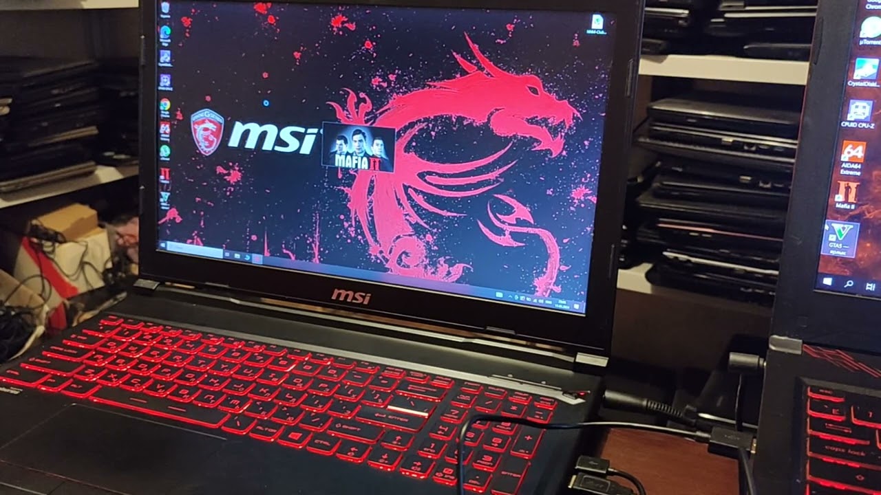 MSI MS-16P6 \ i5-8300H (8x2.30 ghz up 4.00 Ghz) \ 8 Озу \ GTX 1050 \ SSD - Обзор и тест в играх.