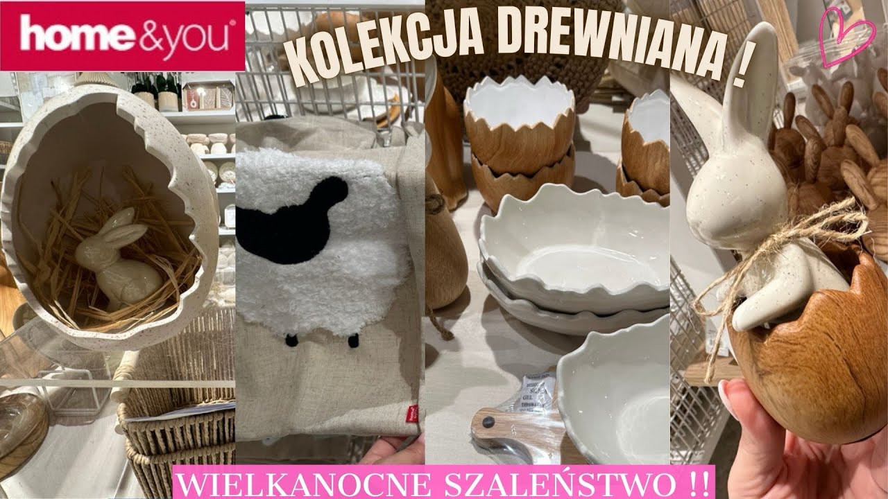 Wielkanoc w HOME&YOU 🤎 Kolekcja DREWNIANA 🤎 PRZEGLĄD PÓŁEK
