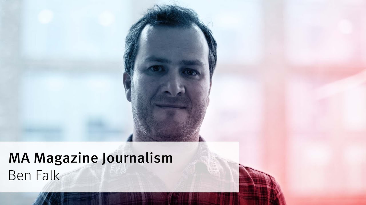 Meet Dr Ben Falk, Programme Director of MA Magazine Journalism at City
