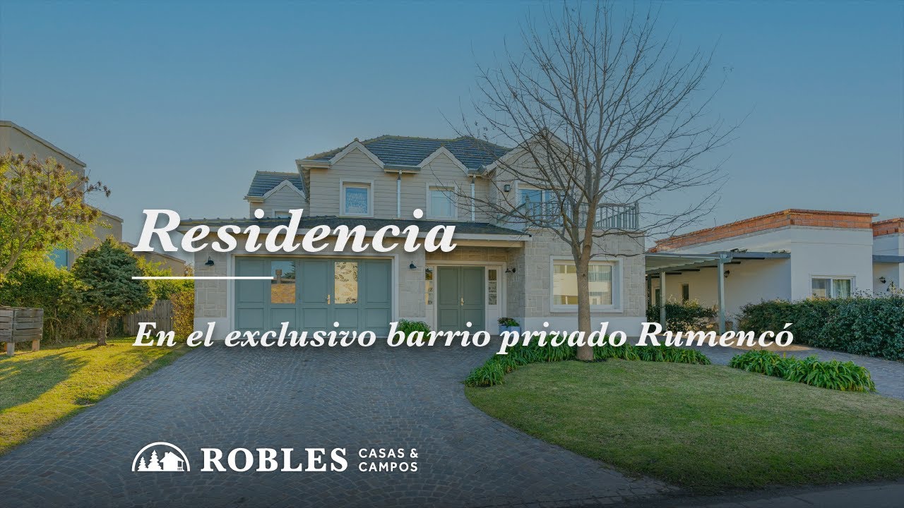 Residencia en el exclusivo barrio privado Rumenco