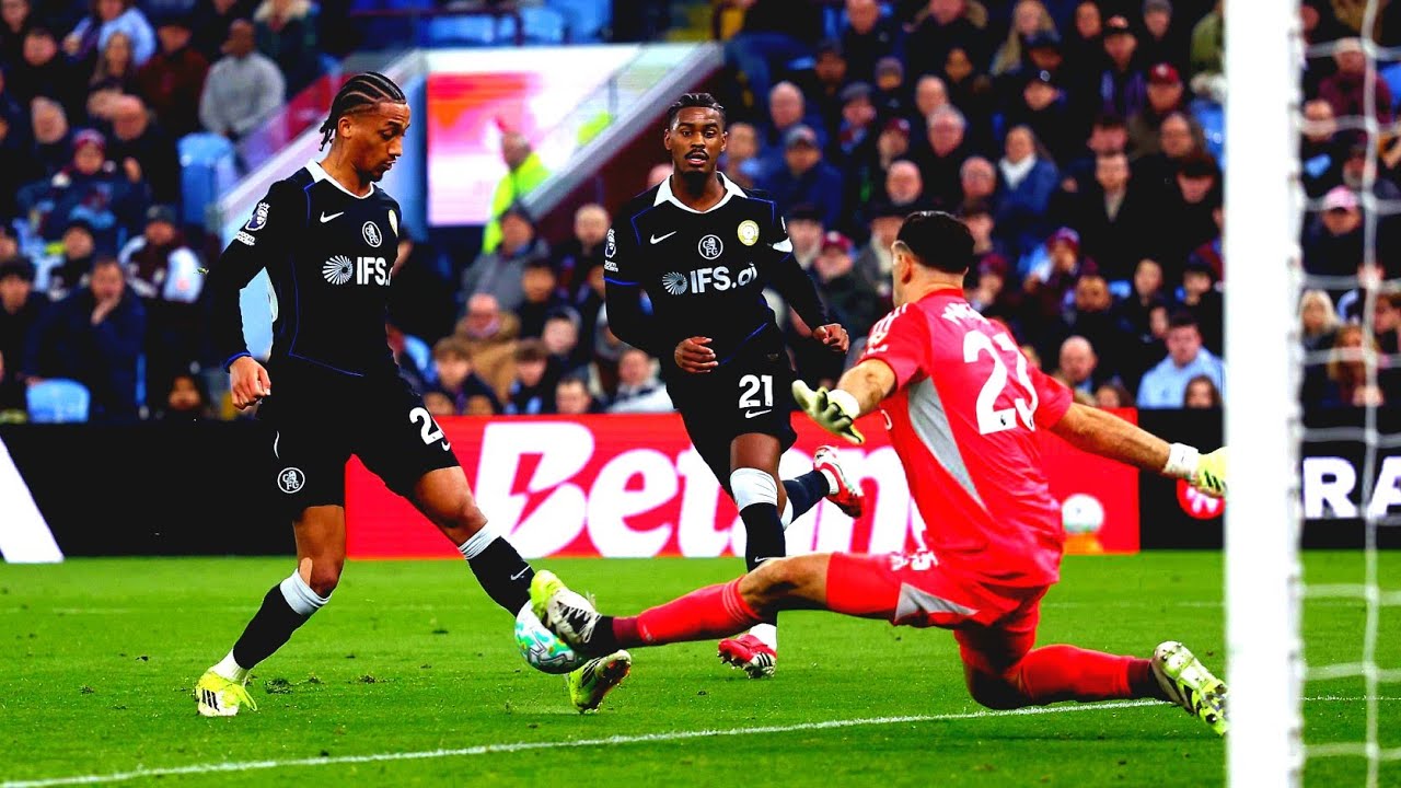 Jo&atilde;o Pedro vs Aston Villa 2026 | Premier League Hat-Trick & All Action Highlights