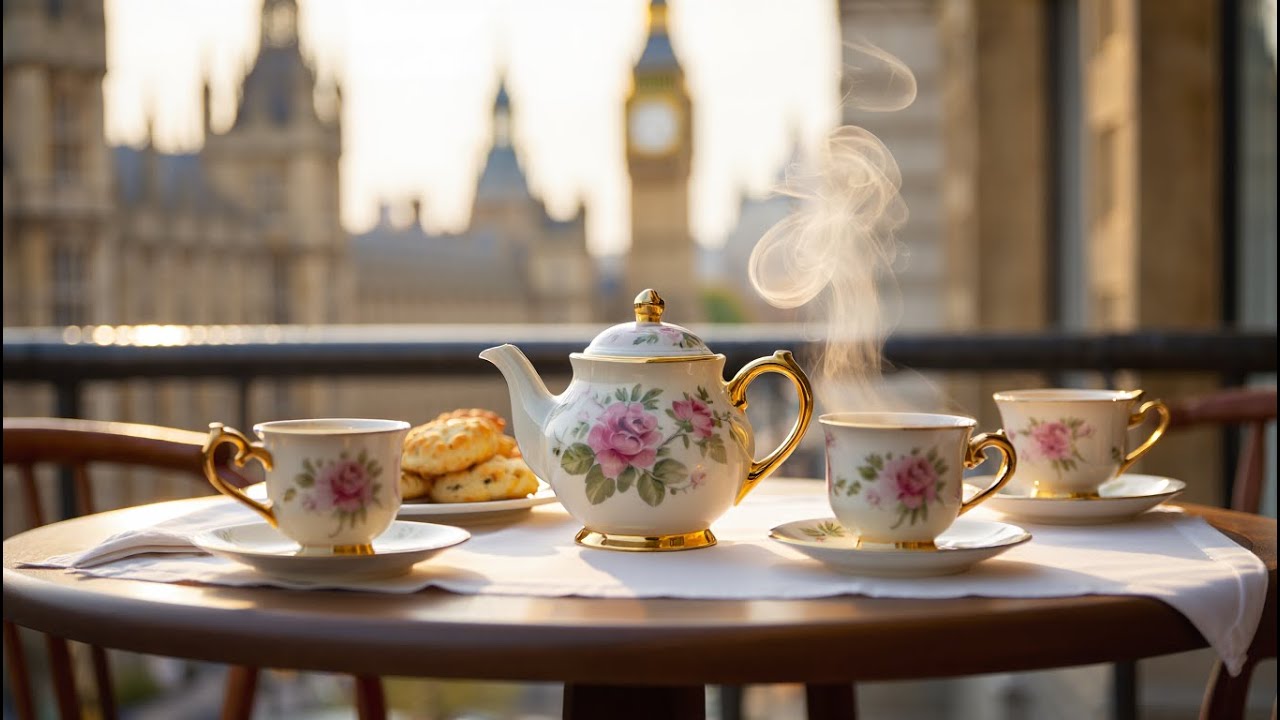 British Tea Time ☕ Calm Background Music for Tea