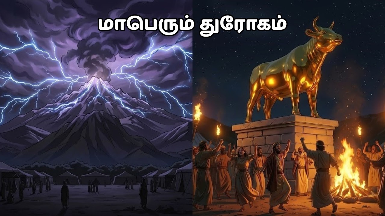 10 கட்டளைகள் & பொன் கன்றுக்குட்டி (Exodus 19-38)