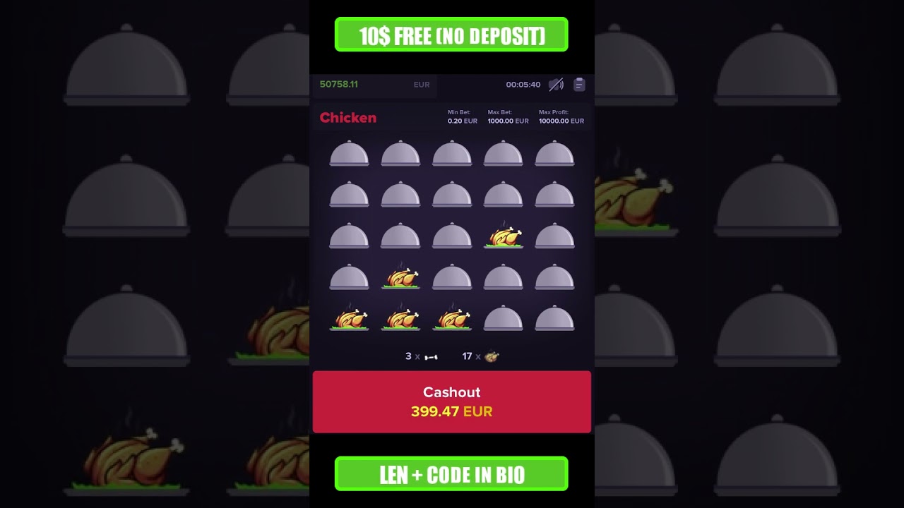 🎰 Try Your Luck with the Lucky Chicken! 🐔💰 | Mystake Casino Mini Games