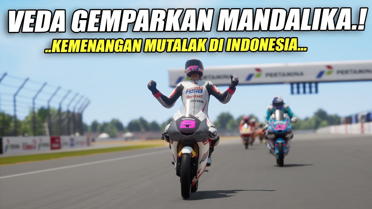 MotoGP™️2026❗JUARA,VEDA PRATAMA JADI MASTER OF INDONESIA😱❗ VEDA NAGMUK DI MADALIKA🔥❓#IndonesianGP 🇮🇩