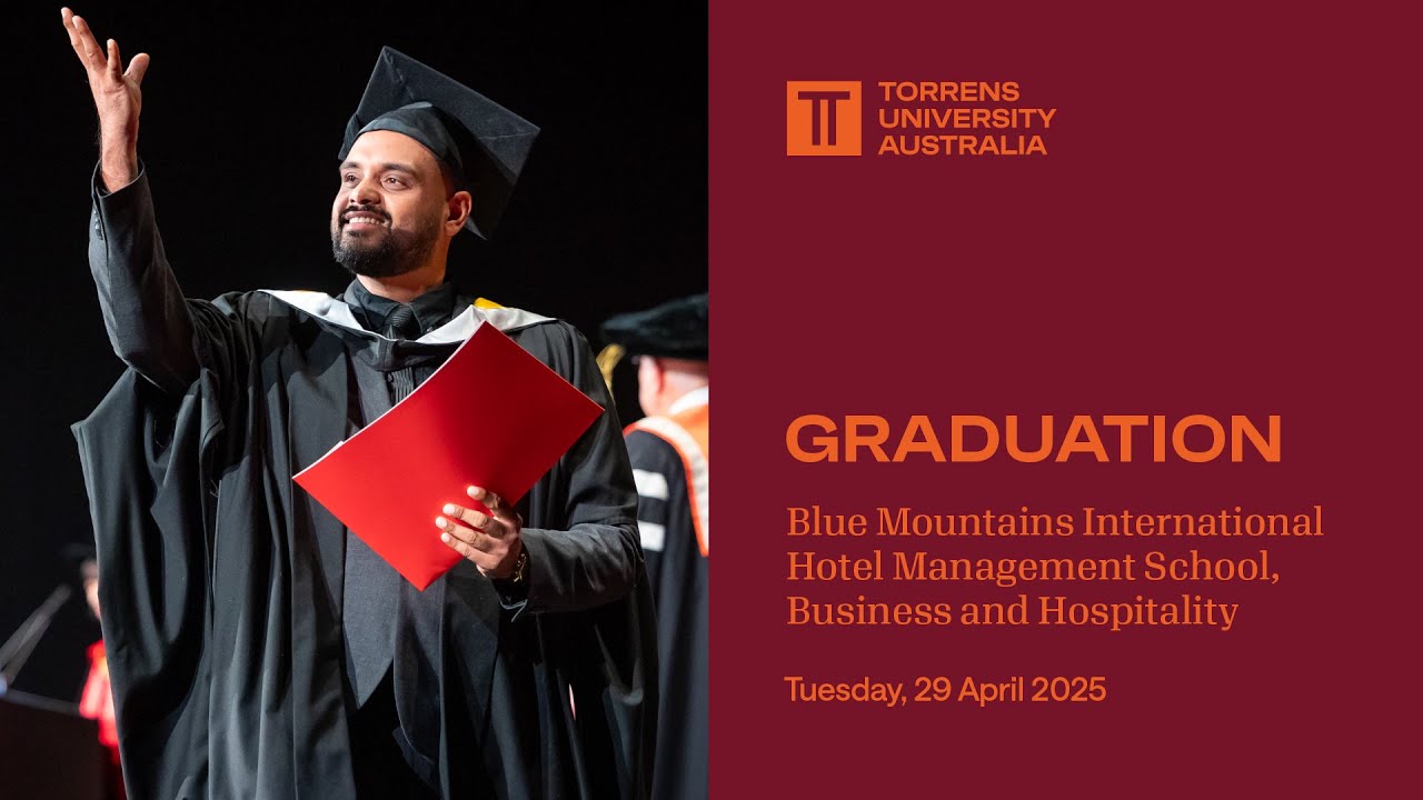 2025 Adelaide Graduation for BMIHMS, Business and Hospitality
