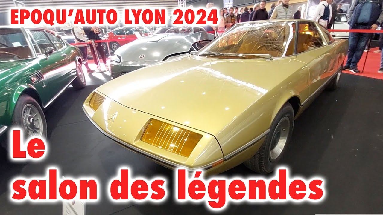 Epoqu'Auto et Moto Lyon 2024 Le grand salon des légendes
