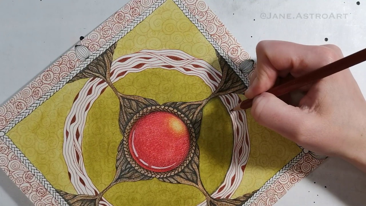 MULADHARA CHAKRA || ASTROART || ZENTANGLE