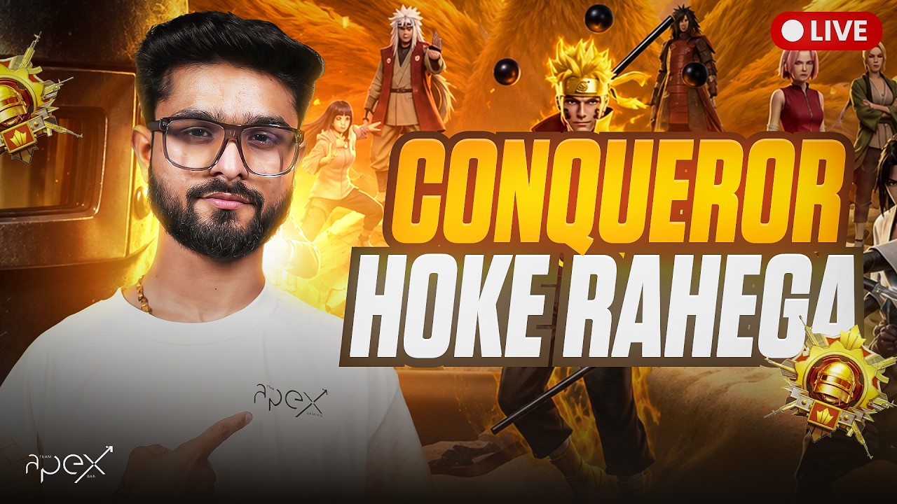NON STOP RANK PUSH TILL CONQUEROR | DEADLY DUO OR WHAT! | BGMI LIVE | @LoLzZzGaming