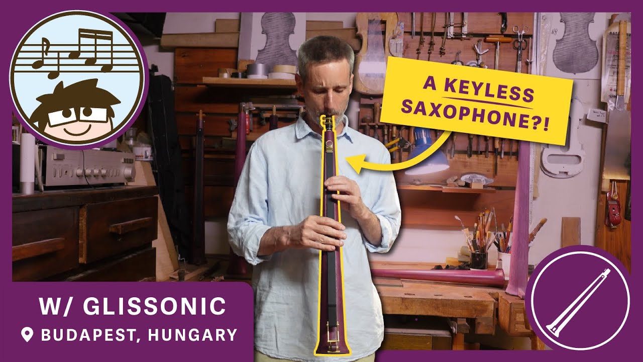 Glissotar -  The Revolutionary Sliding Saxophone | The Instrument Makers