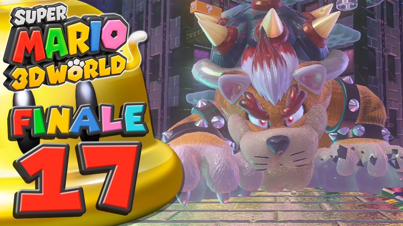 Super Mario 3D World ITA [Parte 17 - BOSS FINALE - Scontro nella Supertorre di Bowser]