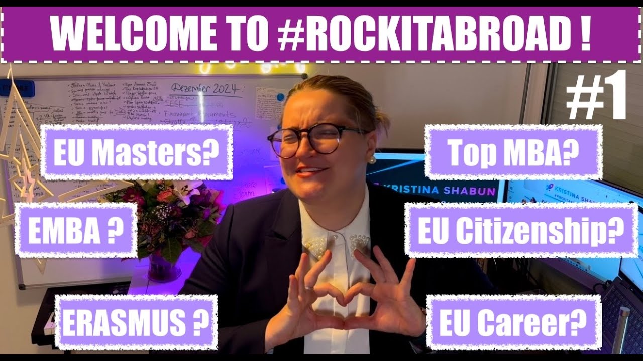 Welcome to #RockItAbroad! Top MBA? Masters? Bachelor &Career #ABROAD Then you are in the right place