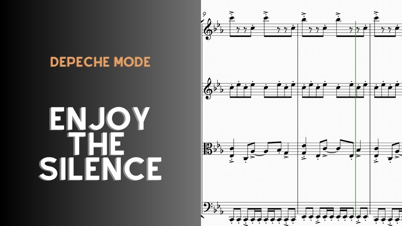 DEPECHE MODE - Enjoy the silence for STRING QUARTET