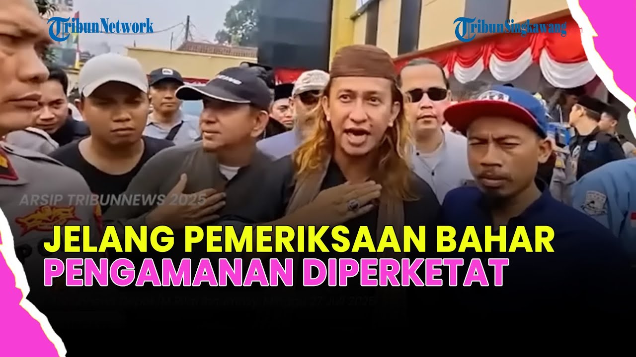 🔴POLRES METRO TANGERANG PERIKSA BAHAR BIN SMITH SEBAGAI TERSANGKA, PENGAMANAN DIPERKETAT