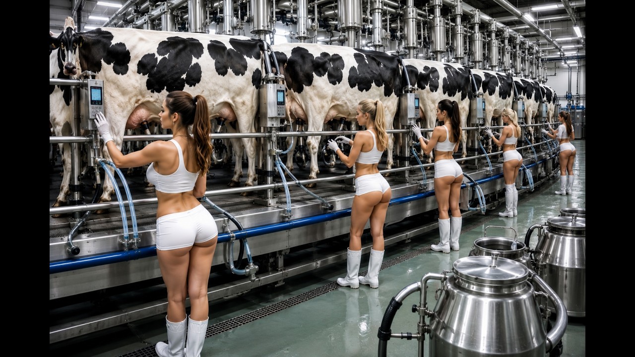 $500 Million Dairy Farm Reveals the Truth About Milk Production: Full Process