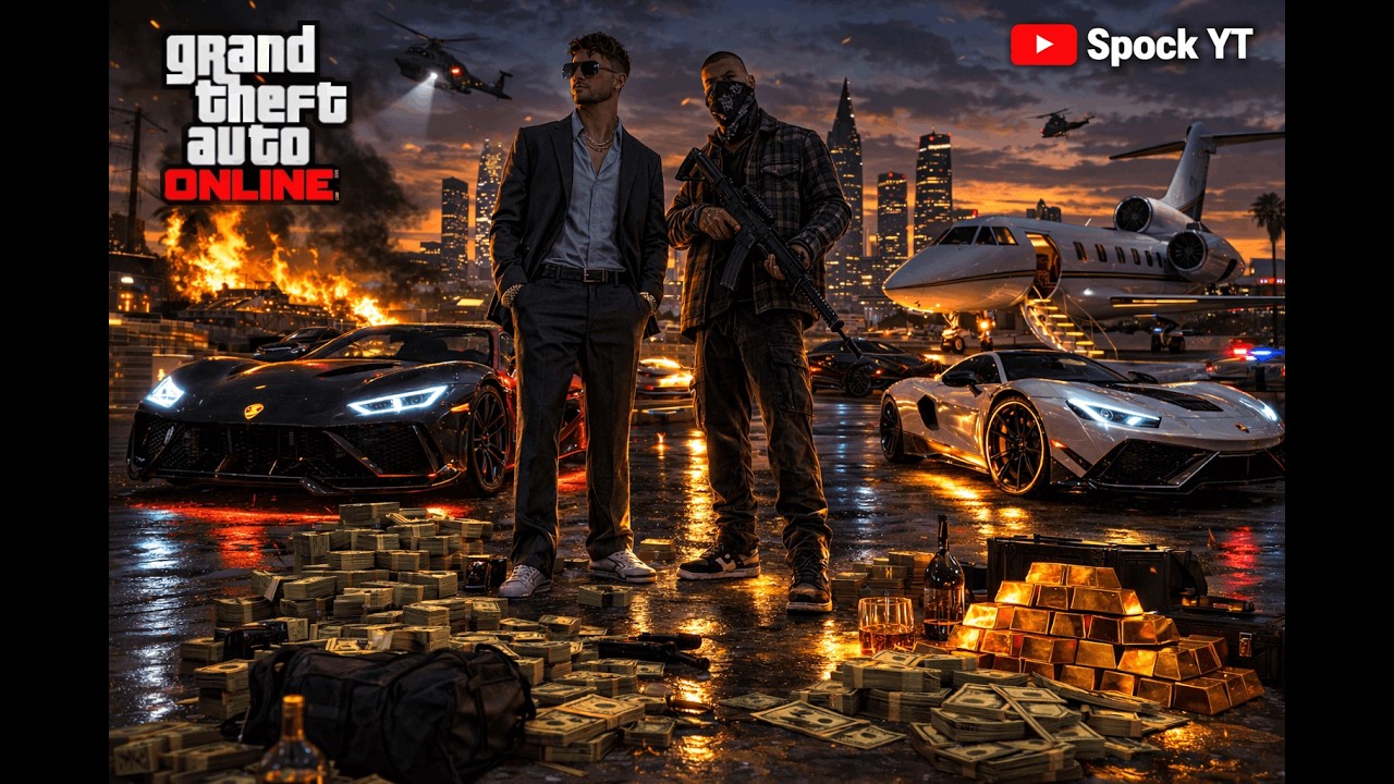 GTA ONLINE LIVE - EXPENSIVE MANSION HUSTLE - DUO GRIND DAY 3