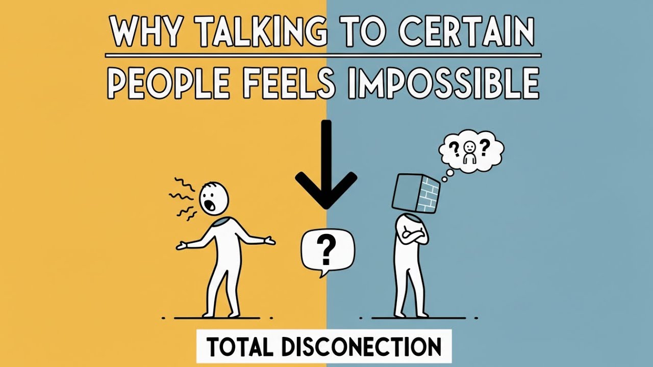 Why talking to certain people feels impossible
