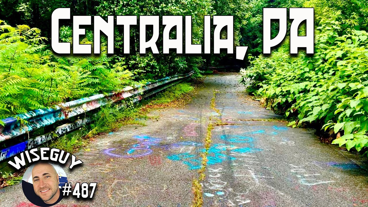 The Ghost Town That's On FIRE ||| Centralia, Pennsylvania