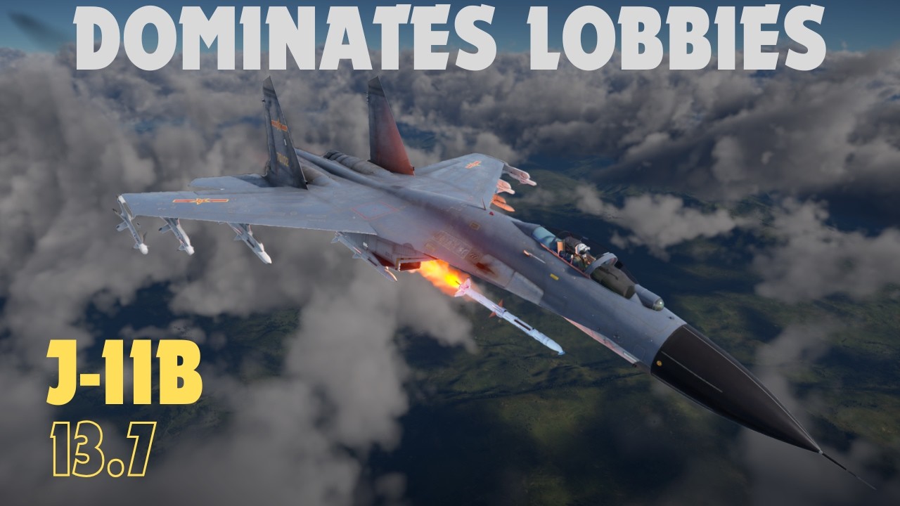 The J-11B is BROKEN... - War Thunder