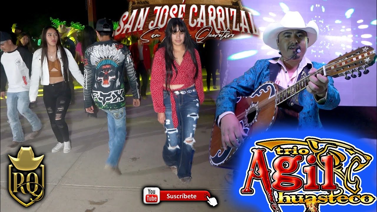 Trio Agil Huasteco desde San Jose Carrizal fiesta Guadalupana