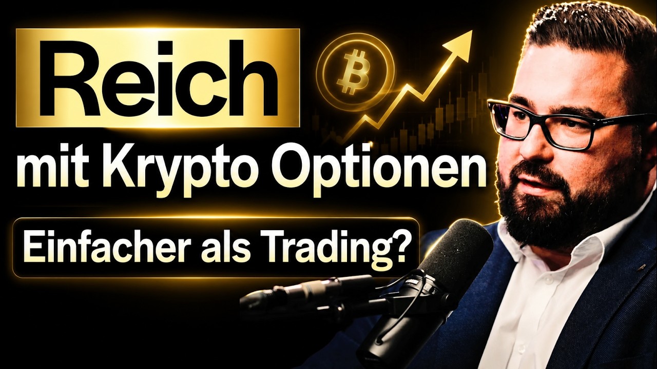 Krypto-Optionen: Das bestgeh&uuml;tete Geheimnis der Reichen? Trading Podcast mit Sven M&ouml;ller