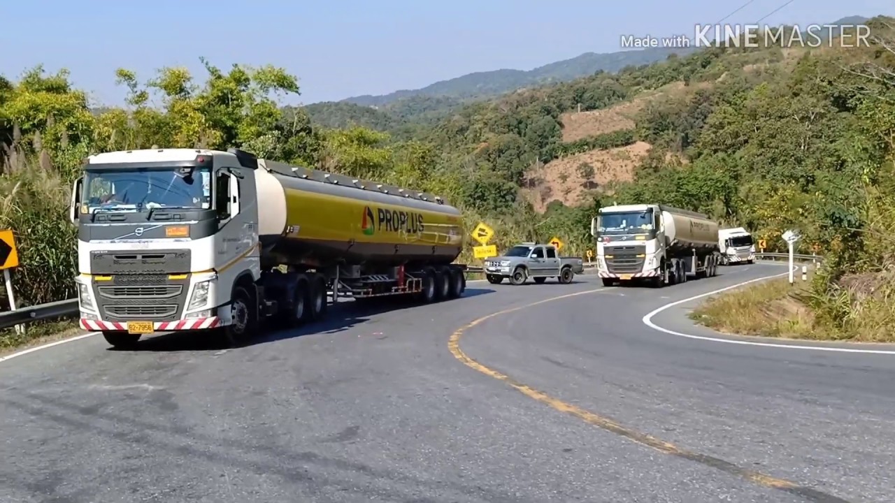 volvo scania เกียร์ Auto ติดกลางเขาถอนขึ้นสบาย