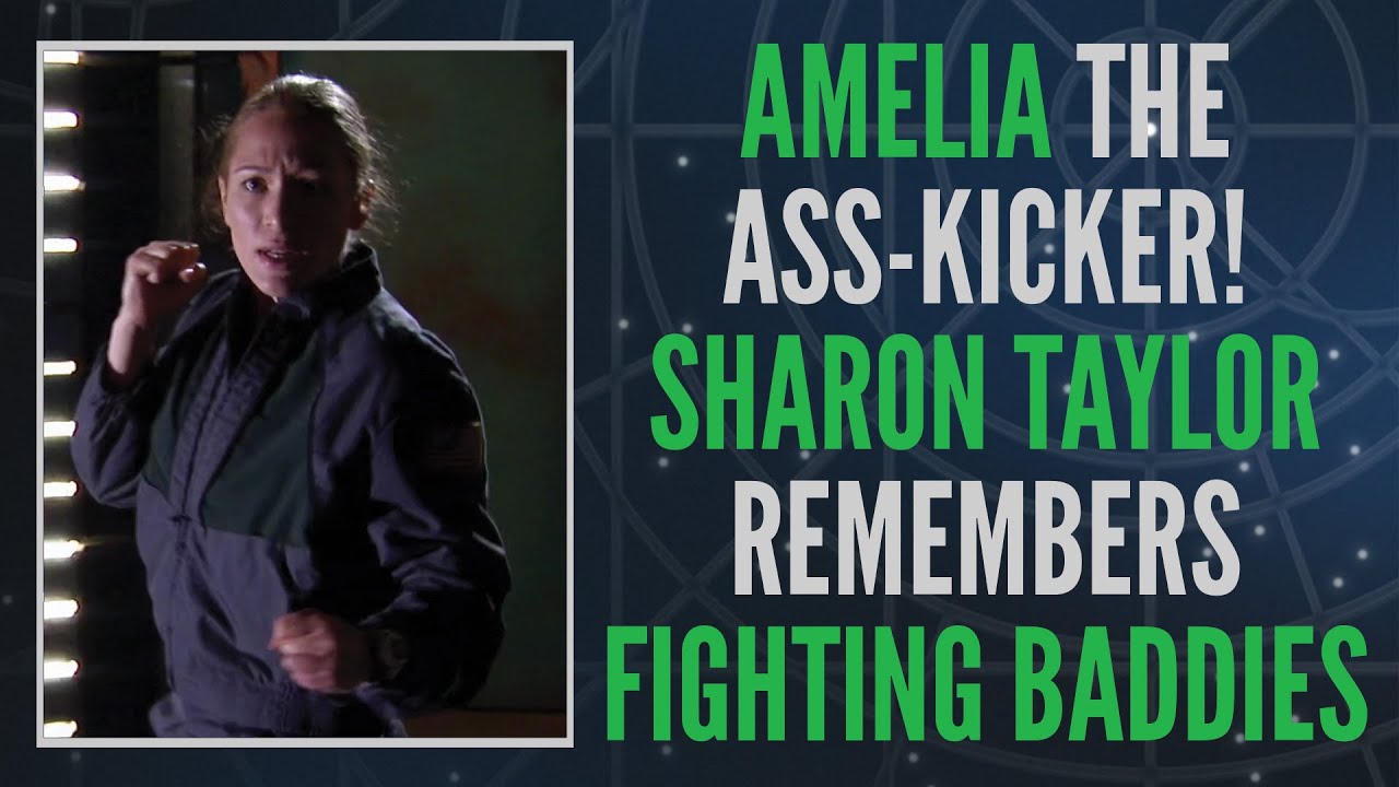 Sharon Taylor Demonstrated Authentic Kickboxing Chops in Attlantis (Clip)