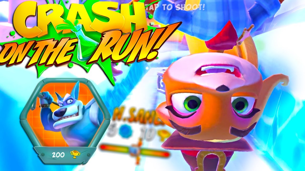Crash Bandicoot: On the Run! Western Coco - Frosty Tiny Tiger's Gang