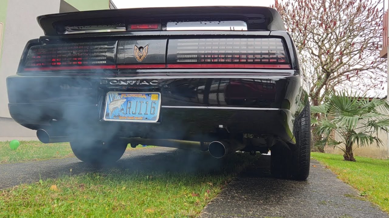 Cold Start & Sound: Trans Am And Harley Davidson Before Winter Storage