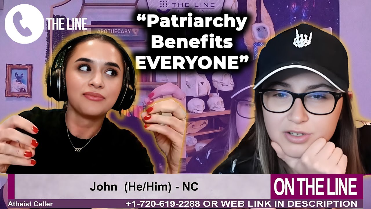 ЭМОЦИОНАЛЬНЫЙ мужчина пытается сохранить самообладание, защищая патриархат | Алисса Люб и Эрика ГГ