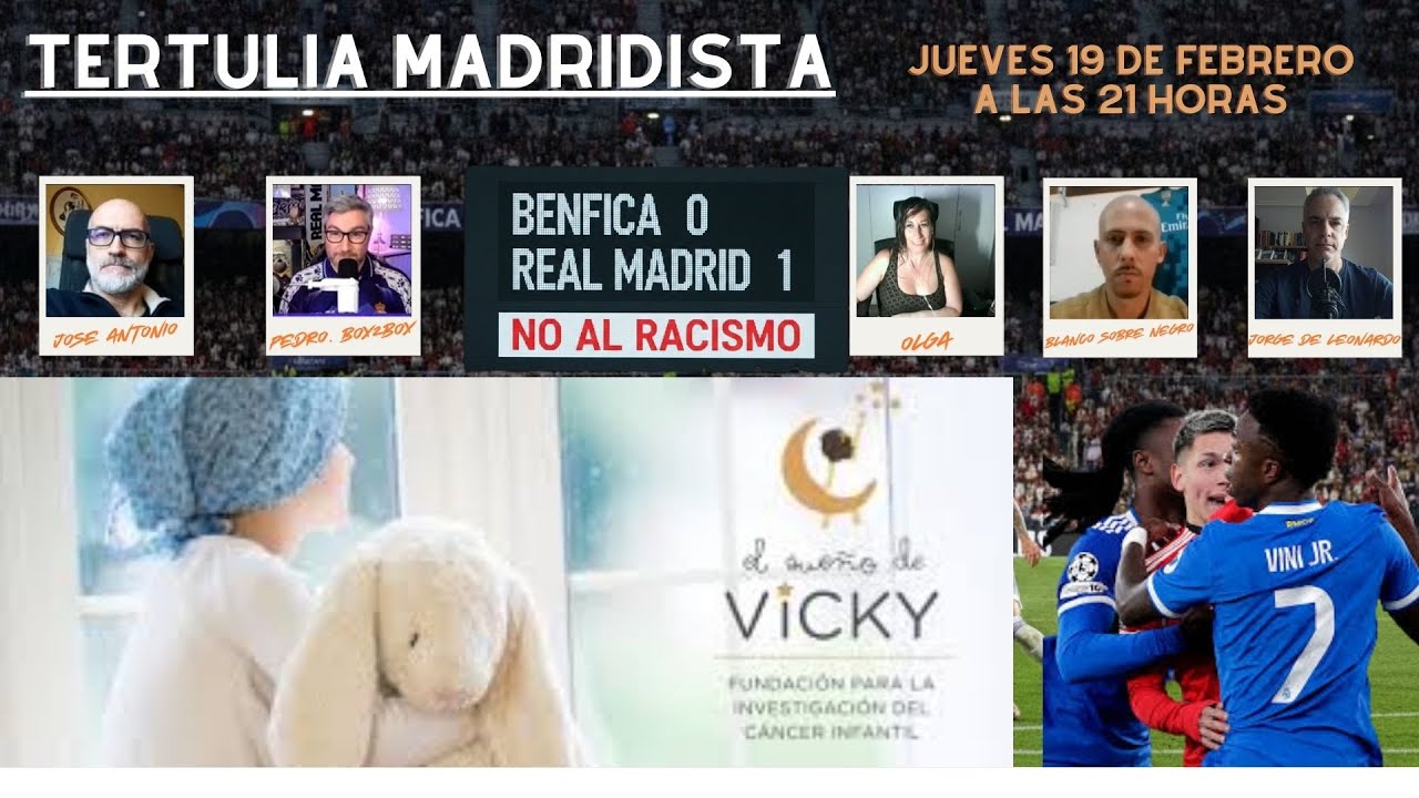 TERTULIA MADRIDISTA; LA VICTORIA DEL REAL MADRID EN PORTUGAL Y  TODOS CON VINI