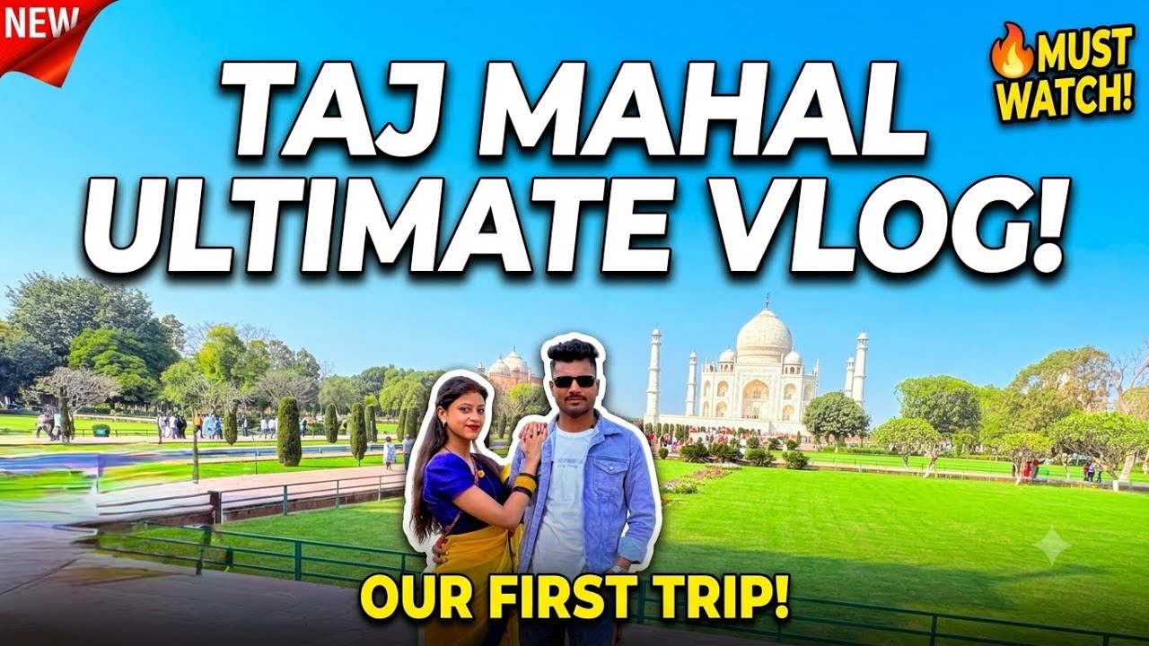 Taj Mahal Pohoch Gaye 🥰😍🧿|| Ak World Vlogs 