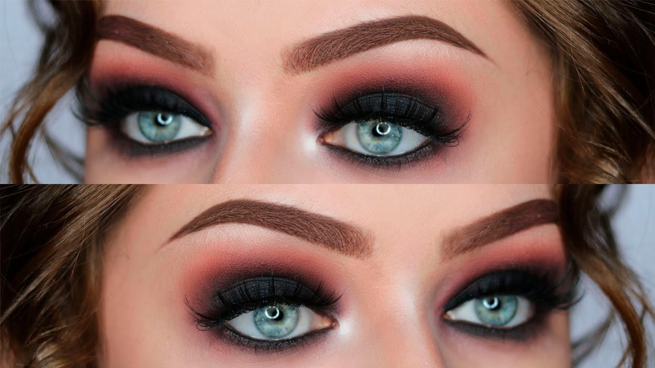 BLACK SMOKEY EYE Step By Step Tutorial