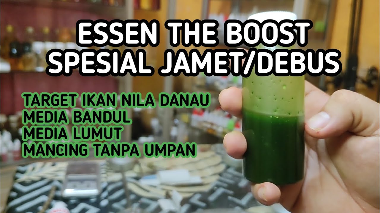 MERACIK ESSEN JAMET/DEBUS || MANCING TANPA UMPAN || THE BOOST || IKAN NILA DANAU MEDIA BANDUL/LUMUT