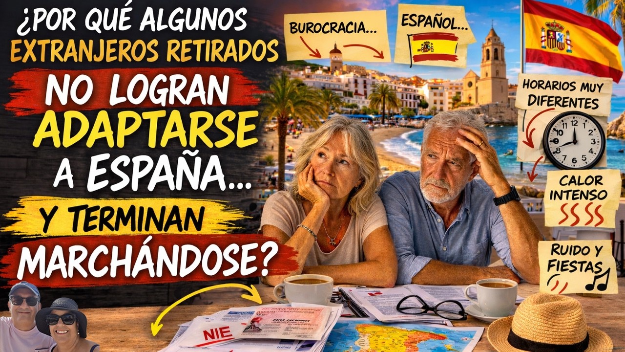 ¿Por qué algunos extranjeros retirados no logran adaptarse a España y terminan marchándose?