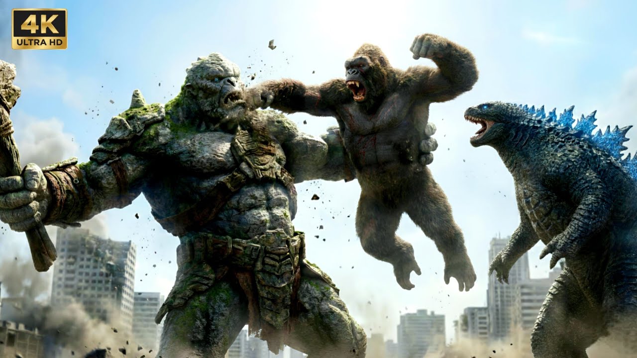 King Kong & Godzilla Vs. Mega Troll: Epic City Clash Of Giants