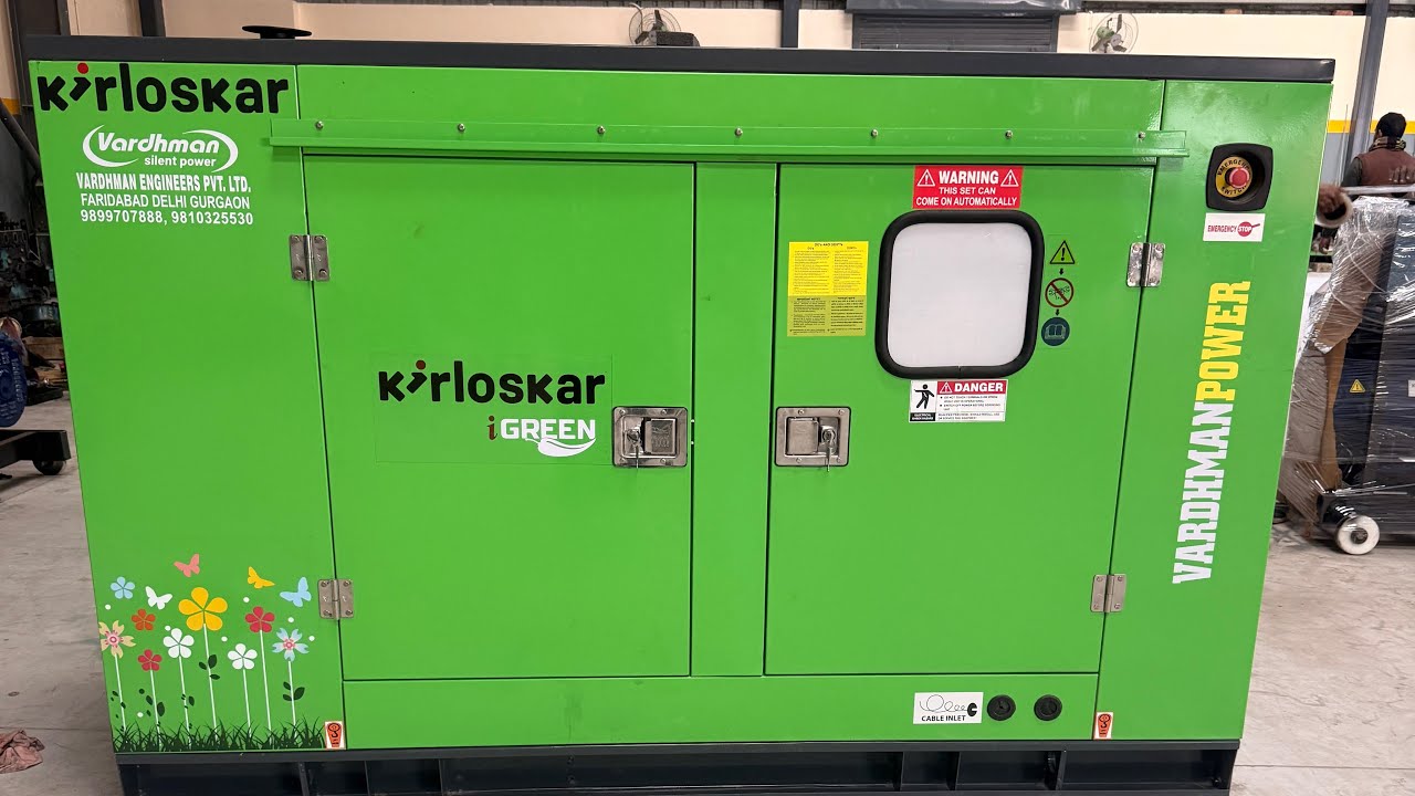 💥छोटे साइज मैं बड़ा धमाका💥62.5kva Kirloskar old silent Generator with full load sound testing 